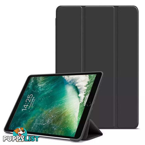 Shockproof Smart Cover TPU Case For iPad 5th Gen 9.7" - Black