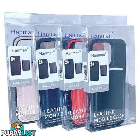 Hanman MagSafe Card Holder Case for iPhone 16 Plus