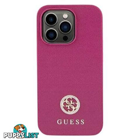 GUESS Diamond Smooth Case for iPhone 15 Pro