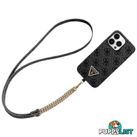 GUESS Diamond Cross Body Case for iPhone 15 Pro