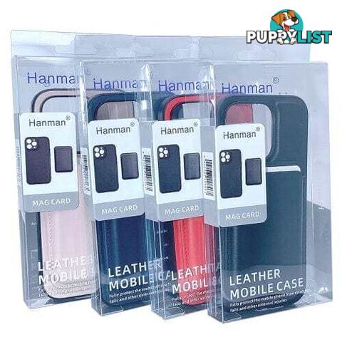 Hanman MagSafe Card Holder Case for iPhone 16 Pro