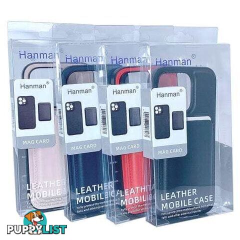 Hanman MagSafe Card Holder Case for iPhone 16 Plus