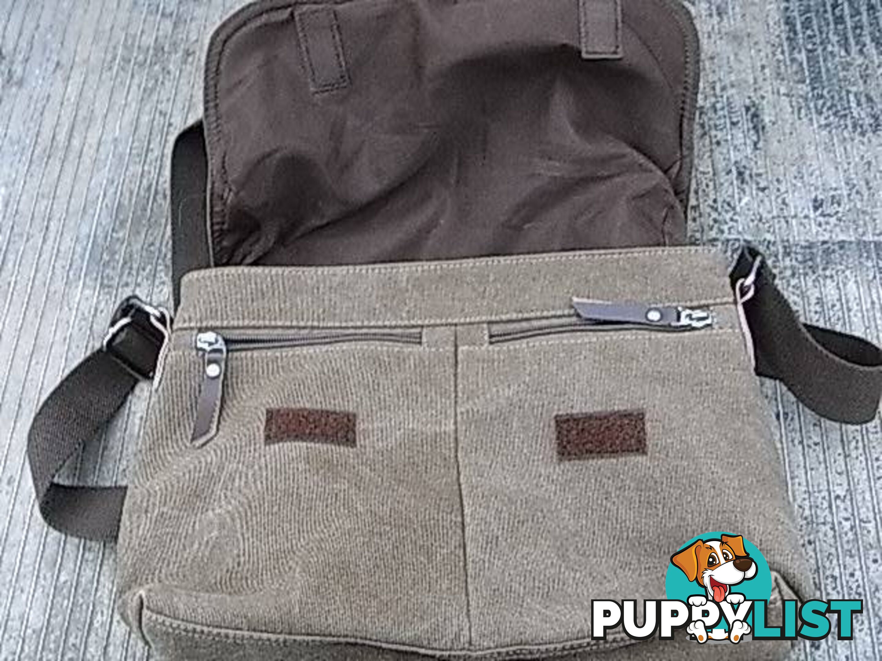 YIKUBAG THICK CANVAS MESSENGER BAG