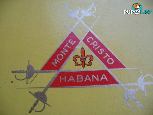 3X cigar box REPUBLIC DE CUBA MONTE CRISTO HABANA + ROMO JULIETA