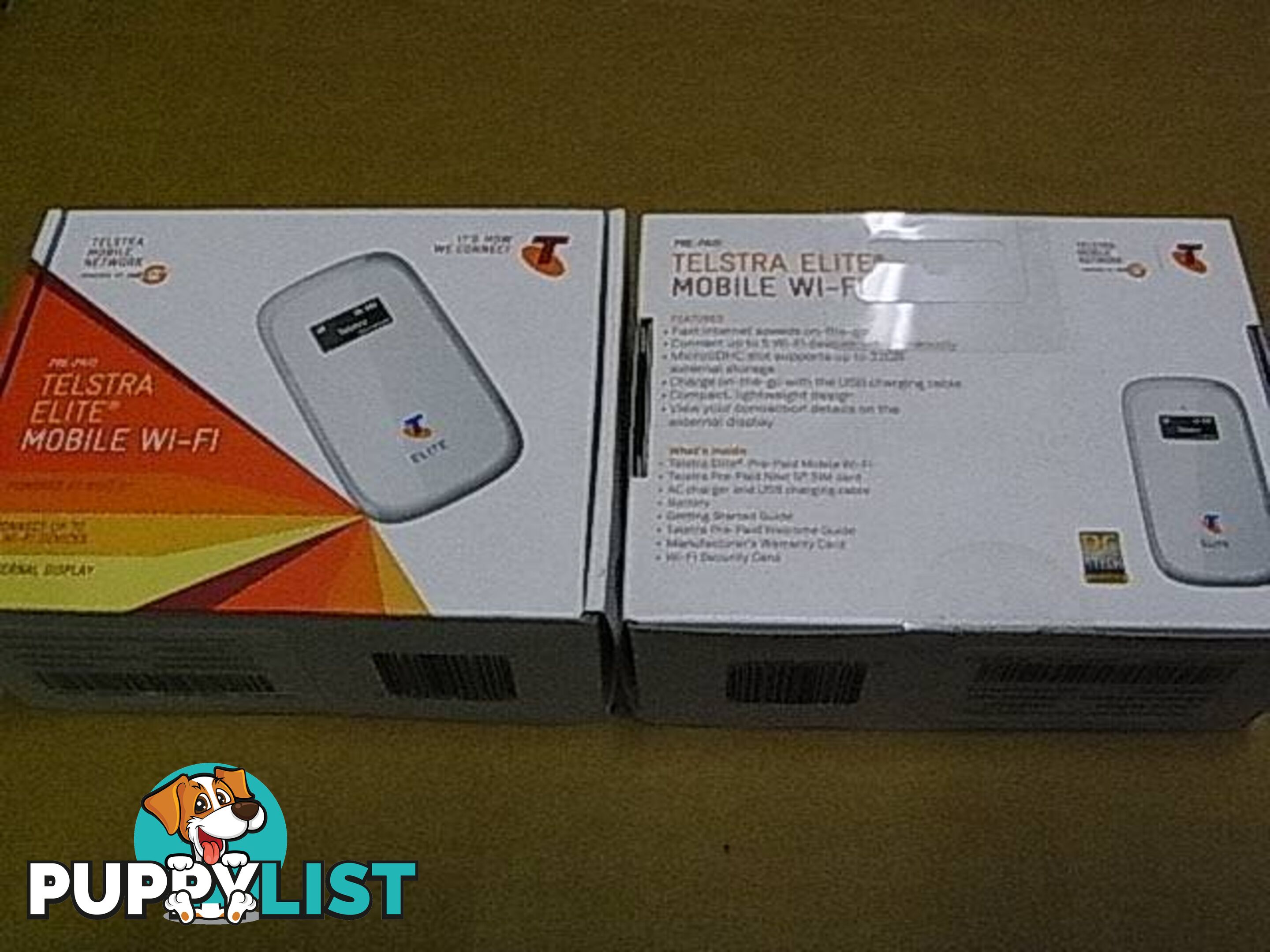 NEW PREPAID HOTSPOT Telstra Elite Mobile Wifi Modem WITH 3GB DATA