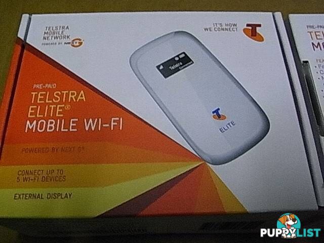 NEW PREPAID HOTSPOT Telstra Elite Mobile Wifi Modem WITH 3GB DATA