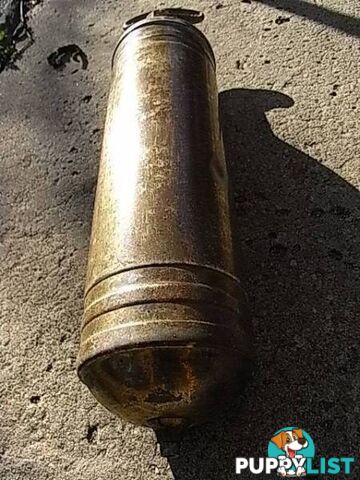 VINTAGE BRASS PYRENE FIRE EXTINGUISHER PYRENE MADE IN ENGLAND