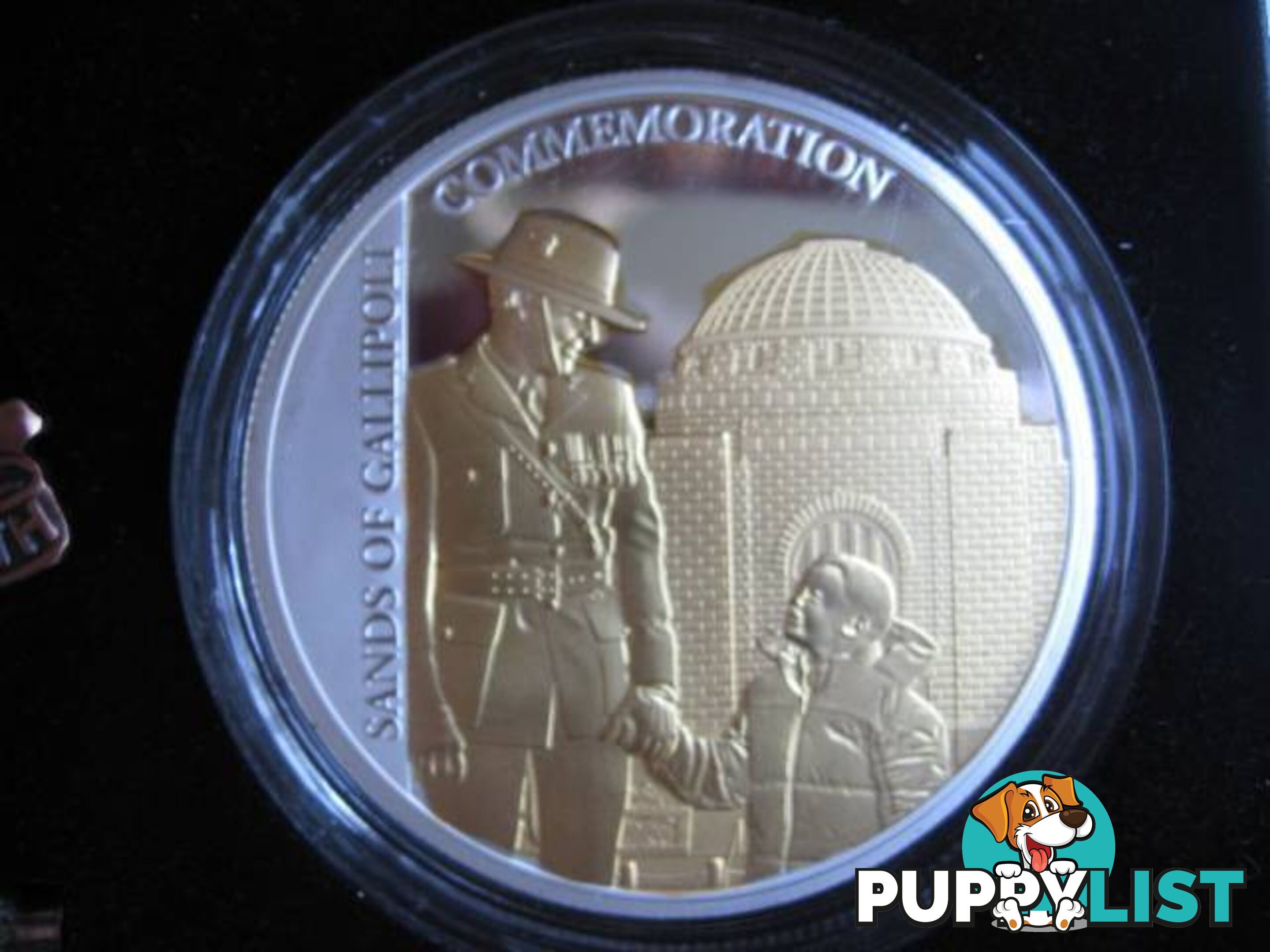 Sands of Gallipoli Set of Two Limited Edition Medallions 2oz silv