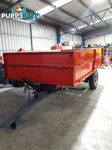 Secondhand 5 Tonne Tipping Trailer PTO Rear Drive Axle