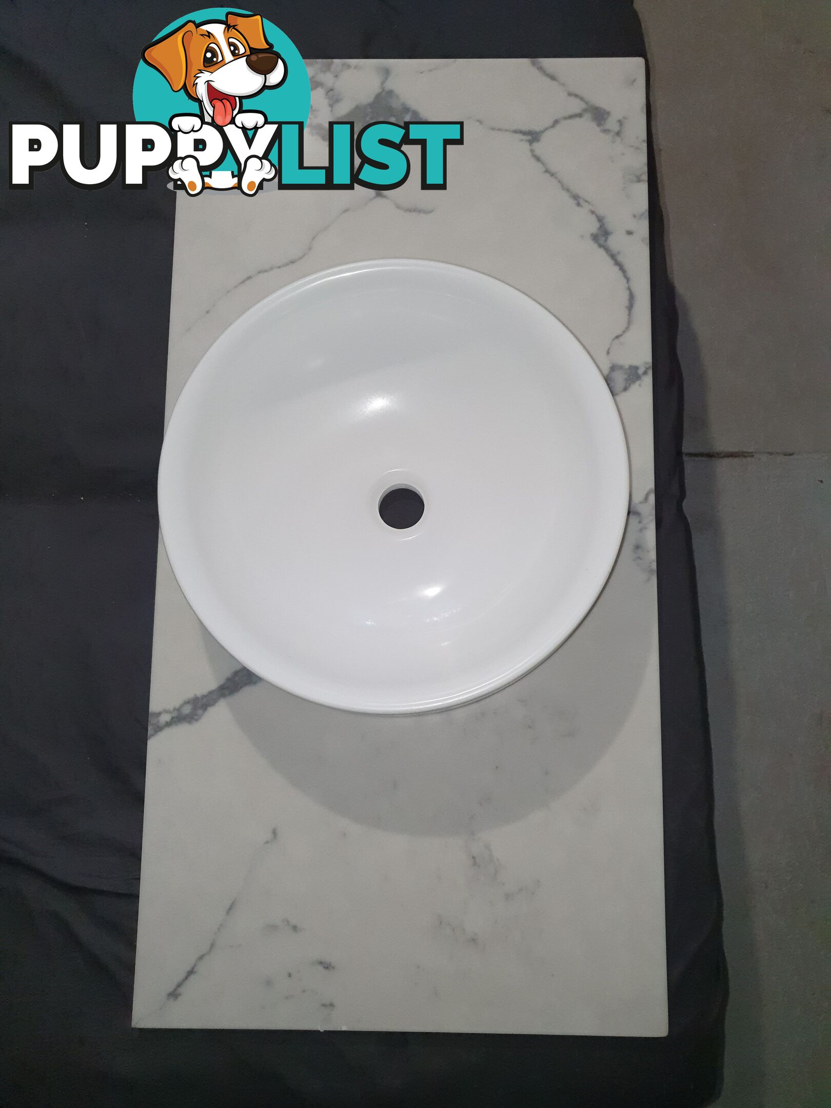 Fienza Stone Top Bathroom Vanity 900mm Hampton