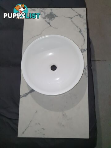 Fienza Stone Top Bathroom Vanity 900mm Hampton