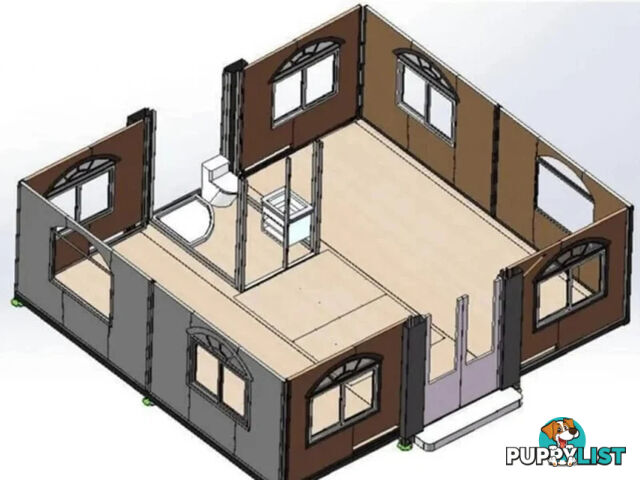 New Tiny Home Expands to 6m x 6m- 36sqm Open Plan