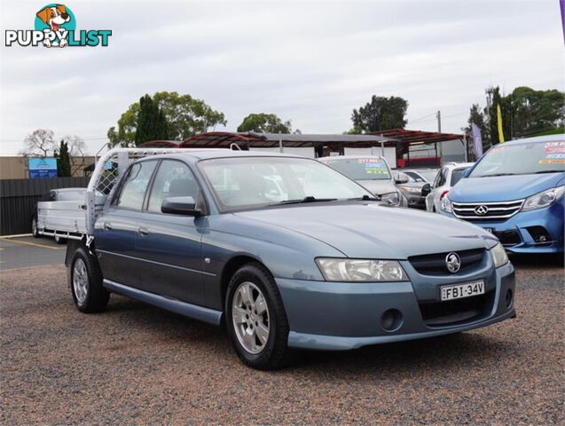 2005 HOLDEN CREWMAN S VZ UTILITY