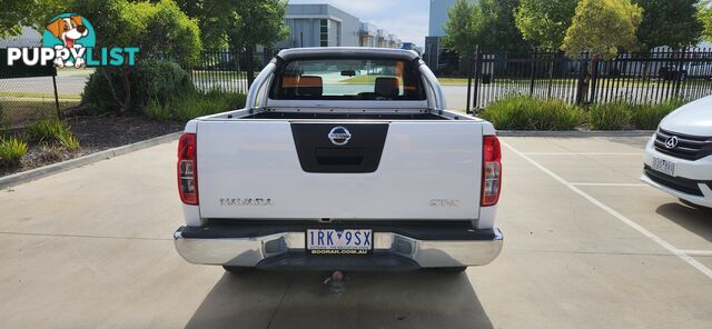 2013 Nissan Navara D40 KING CAB ST-X 4X4 Ute Manual