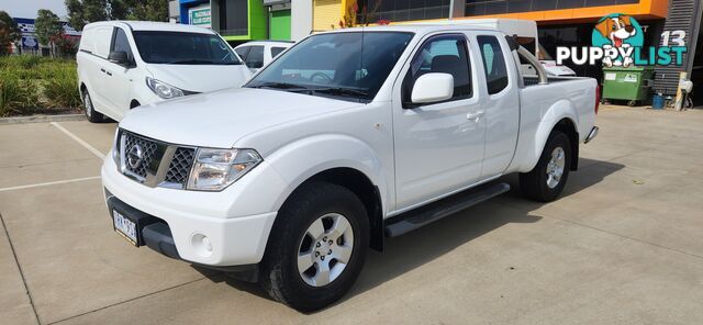 2013 Nissan Navara D40 KING CAB ST-X 4X4 Ute Manual