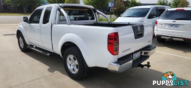 2013 Nissan Navara D40 KING CAB ST-X 4X4 Ute Manual