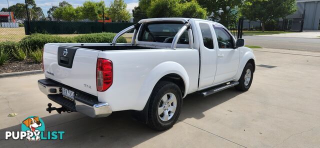 2013 Nissan Navara D40 KING CAB ST-X 4X4 Ute Manual