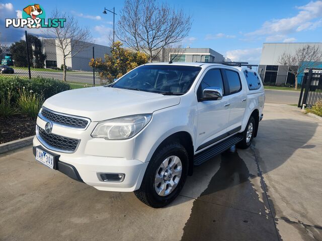 2013 HOLDEN COLORADO LTZ (4x2) RG CREW CAB P/UP