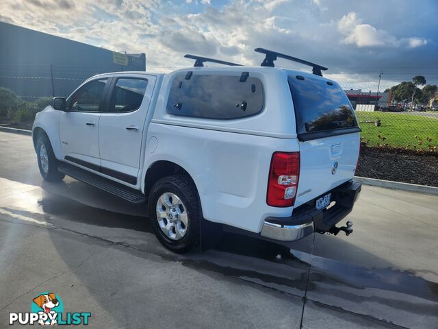 2013 HOLDEN COLORADO LTZ (4x2) RG CREW CAB P/UP