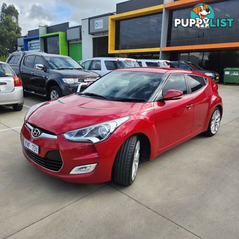 2012 Hyundai Veloster FS CT Hatchback Manual