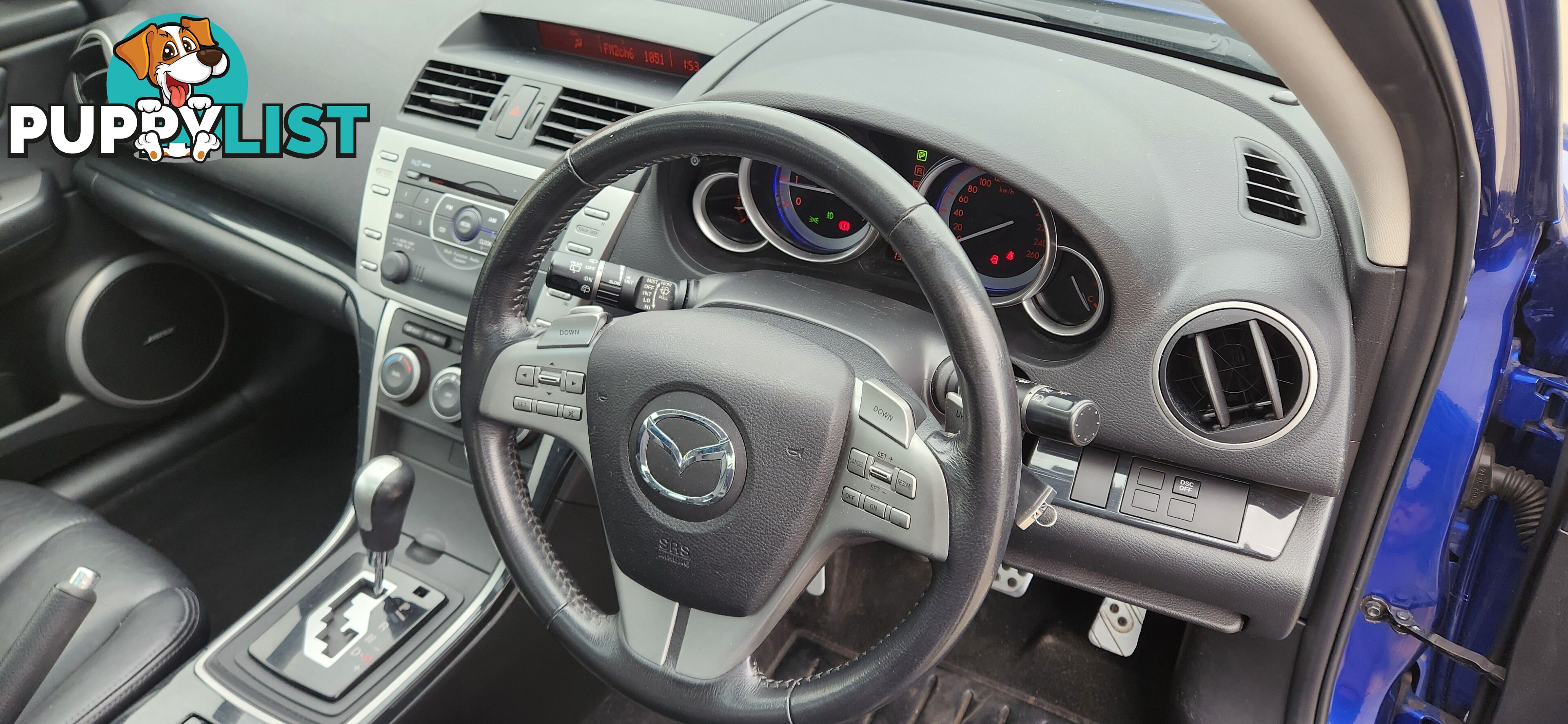 2008 Mazda 6 GH LUXURYSPORTS Hatchback Automatic