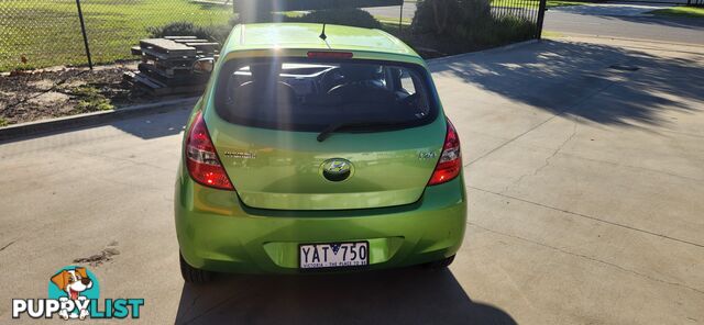 2010 Hyundai i20 PB MY13 ACTIVE Hatchback Manual