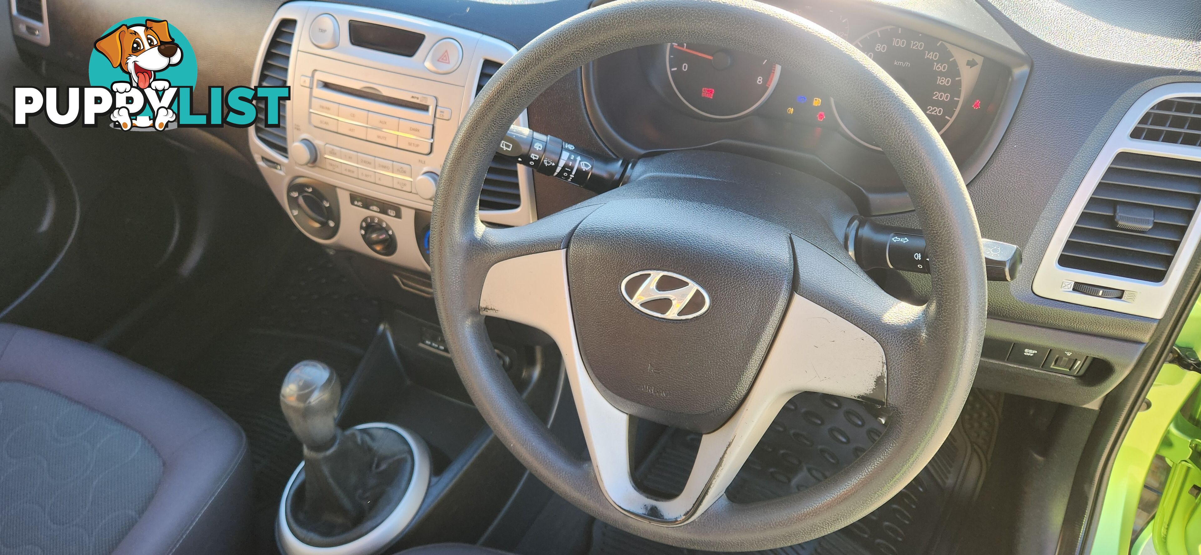 2010 Hyundai i20 PB MY13 ACTIVE Hatchback Manual