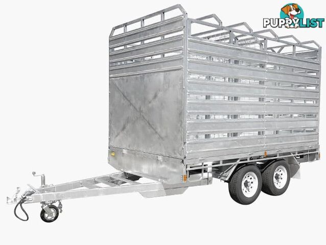 12Ã7 Flat Top Cattle / Livestock Trailer For Sale (3500KG ATM)