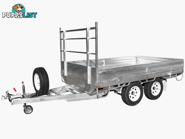 10Ã6.3 Flat Top / Flat Bed Trailer For Sale (2800KG ATM)