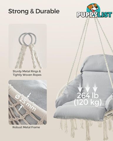 Hanging Hammock Chair and Foldable Stand