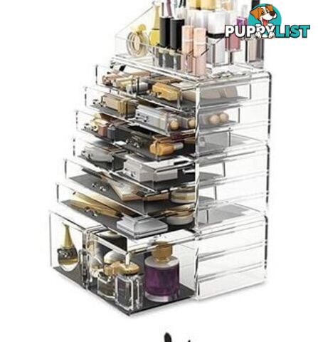 Makeup Cosmetic Organiser Storage with 12 Drawers Display Boxes