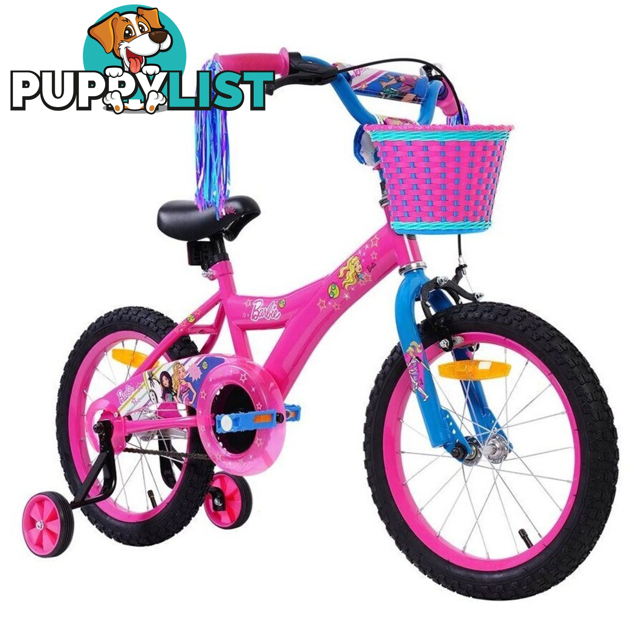 Barbie 40cm Bicycle w/ Training Wheels/Children 4-7y