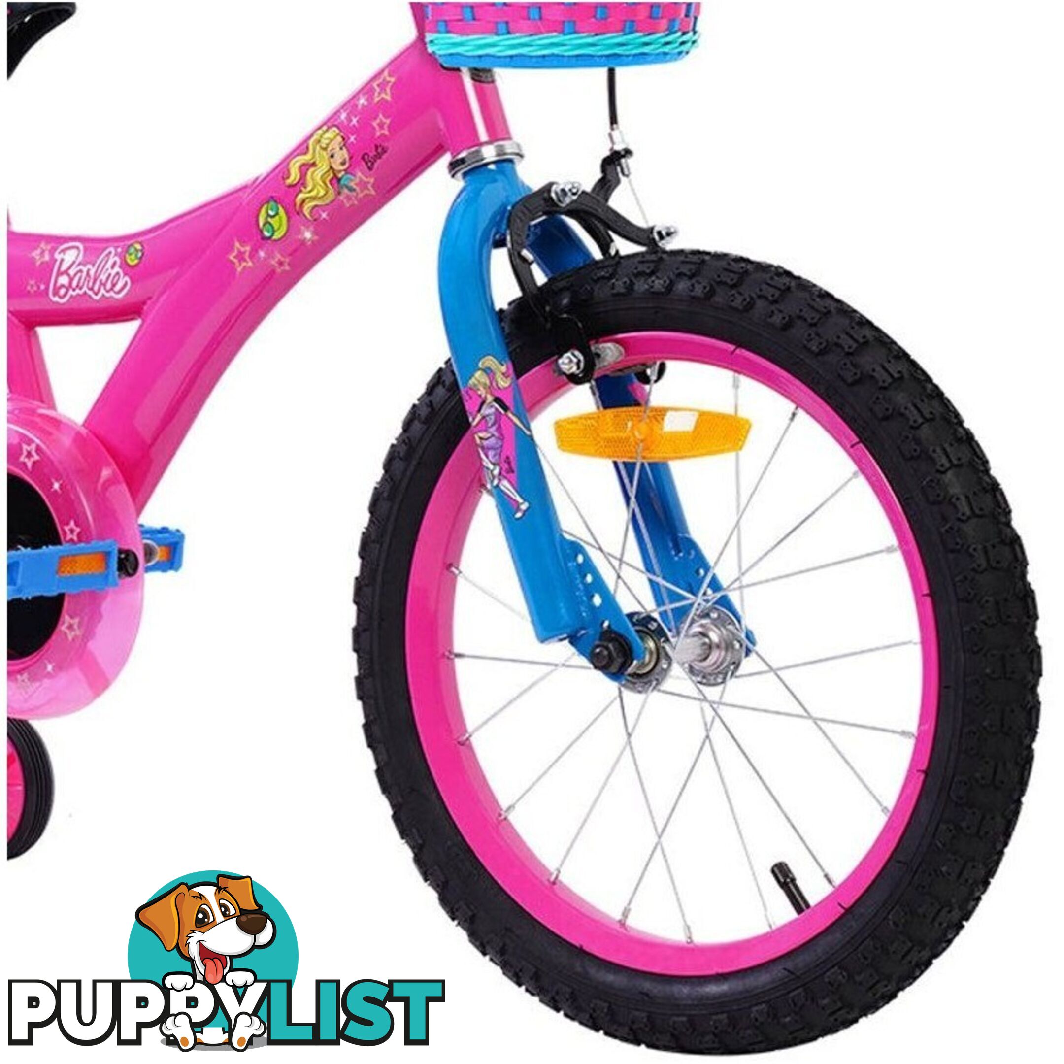 Barbie 40cm Bicycle w/ Training Wheels/Children 4-7y