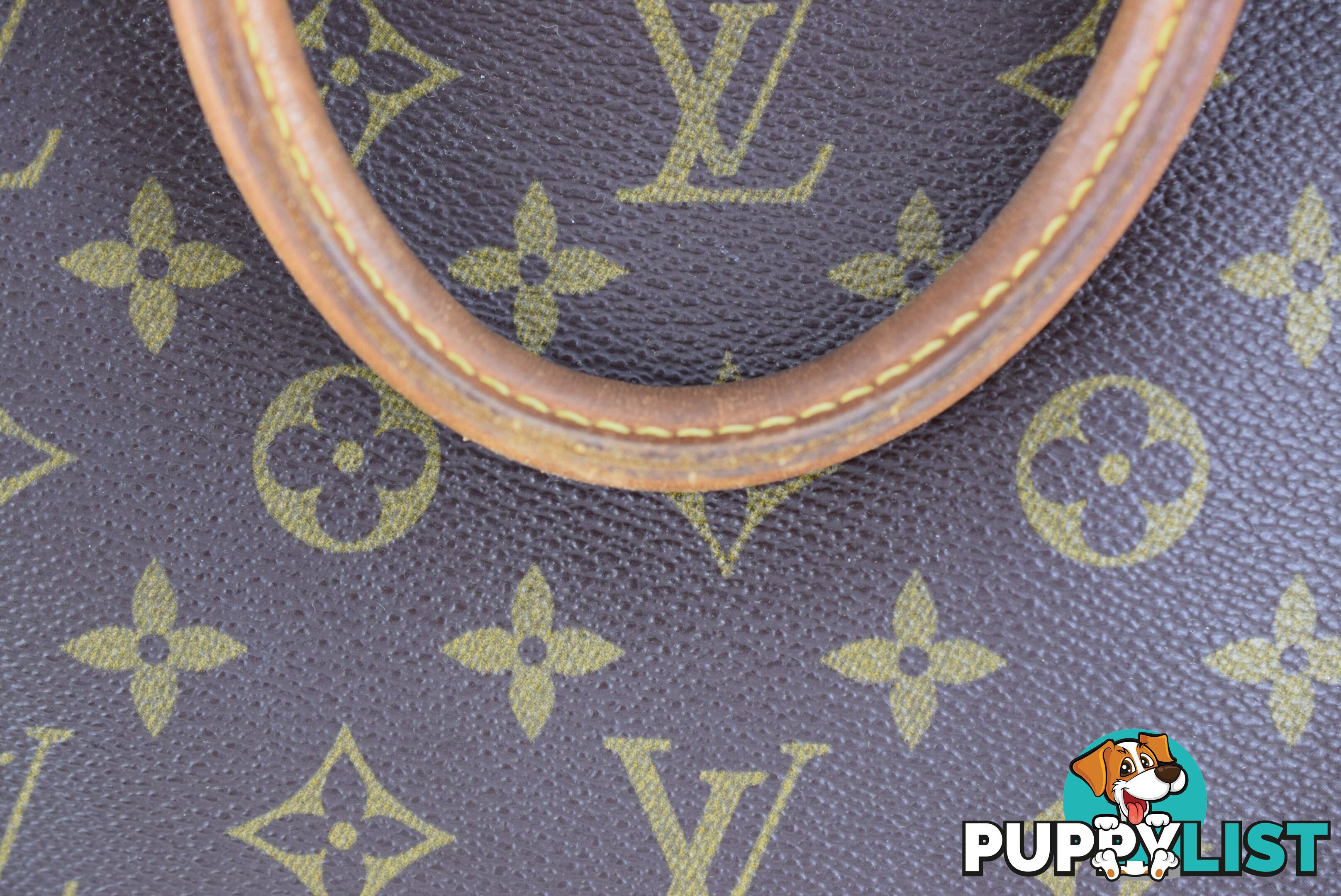 Louis Vuitton Alma Shoulder Bag PM Brown Canvas/Leather