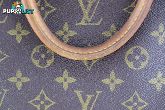 Louis Vuitton Alma Shoulder Bag PM Brown Canvas/Leather