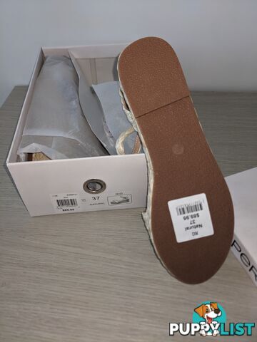 New in box from MYER - Low Espadrille Wedge Sandals, size 37