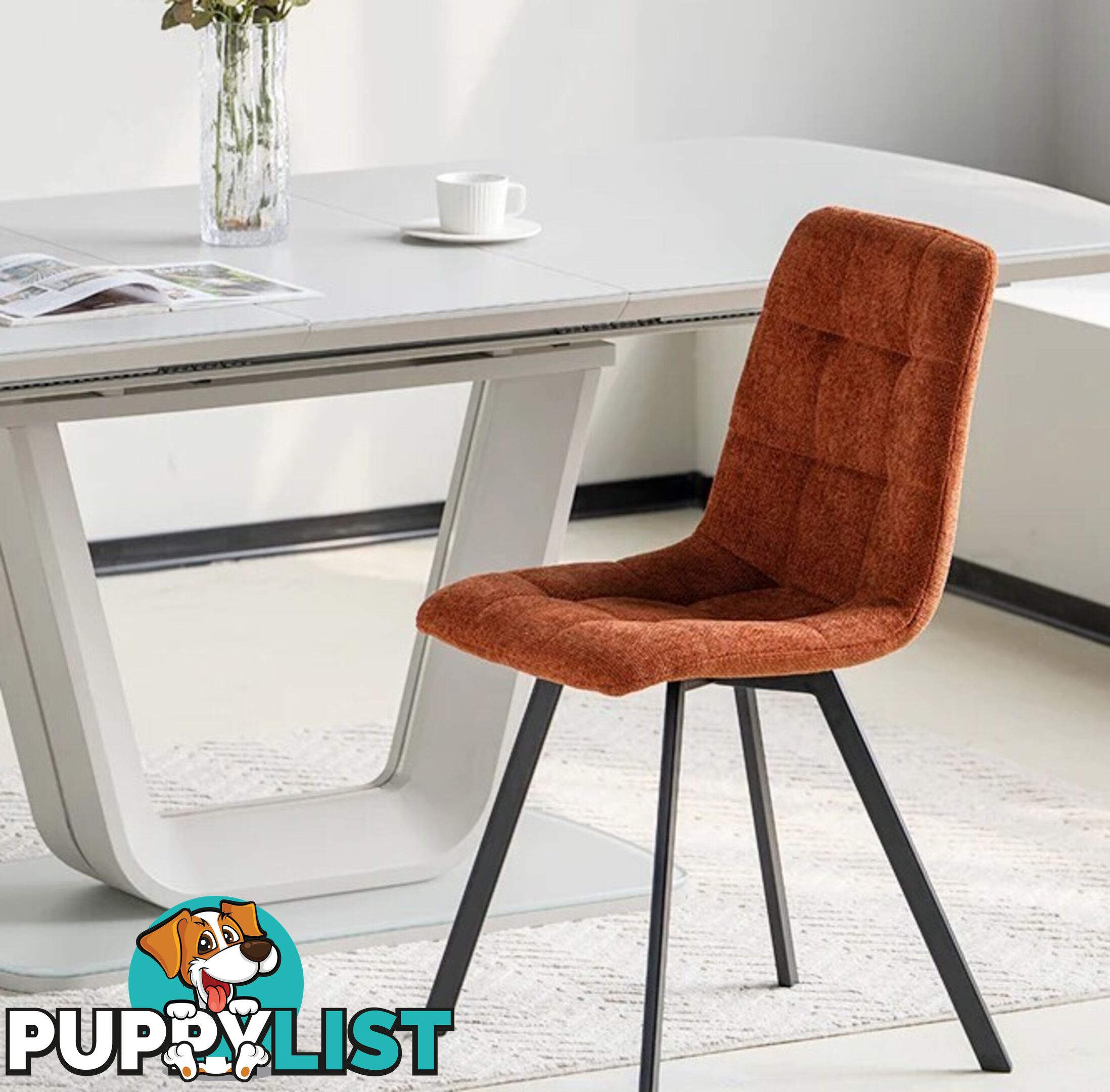 6x Max Sleek Dining Chairs