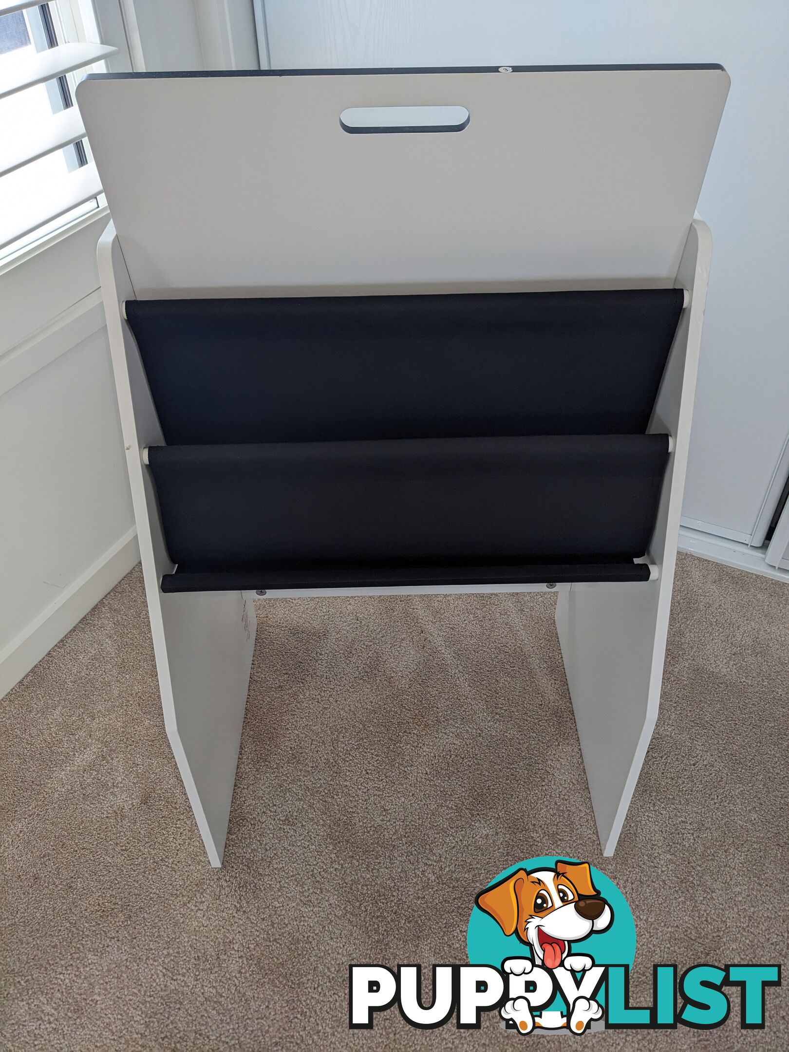 Kids Bookshelf/Whiteboard Rack Desk