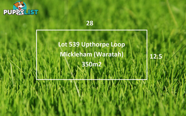 Lot 539/ Upthorpe Loop MICKLEHAM VIC 3064