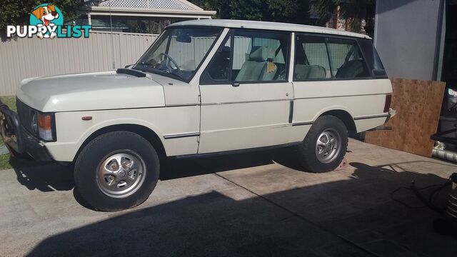 1981 Land Rover Range Rover UNSPECIFIED UNSPECIFIED SUV Automatic