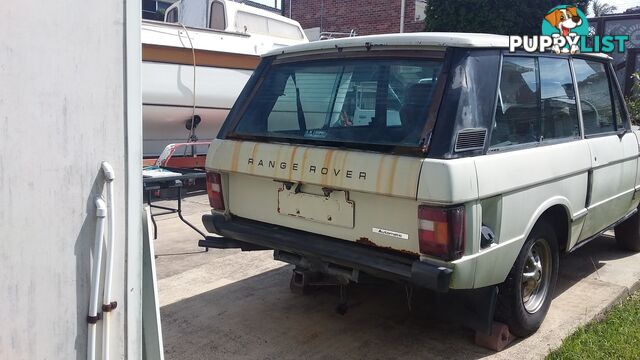 1981 Land Rover Range Rover UNSPECIFIED UNSPECIFIED SUV Automatic