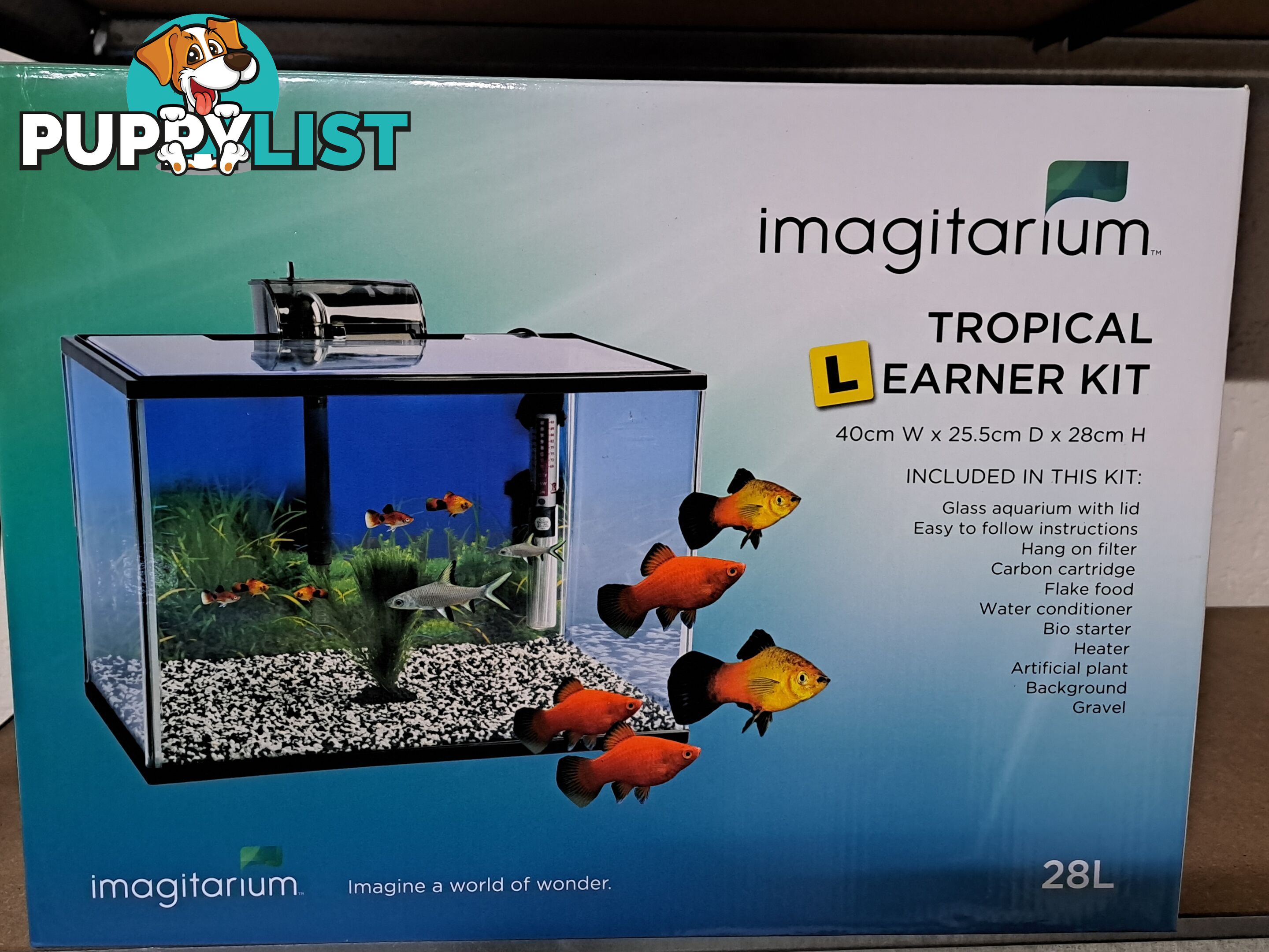 AQUARIUM KIT FOR TROPICAL FISH