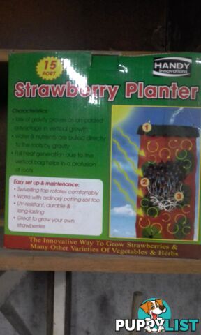 Strawberry planter brand