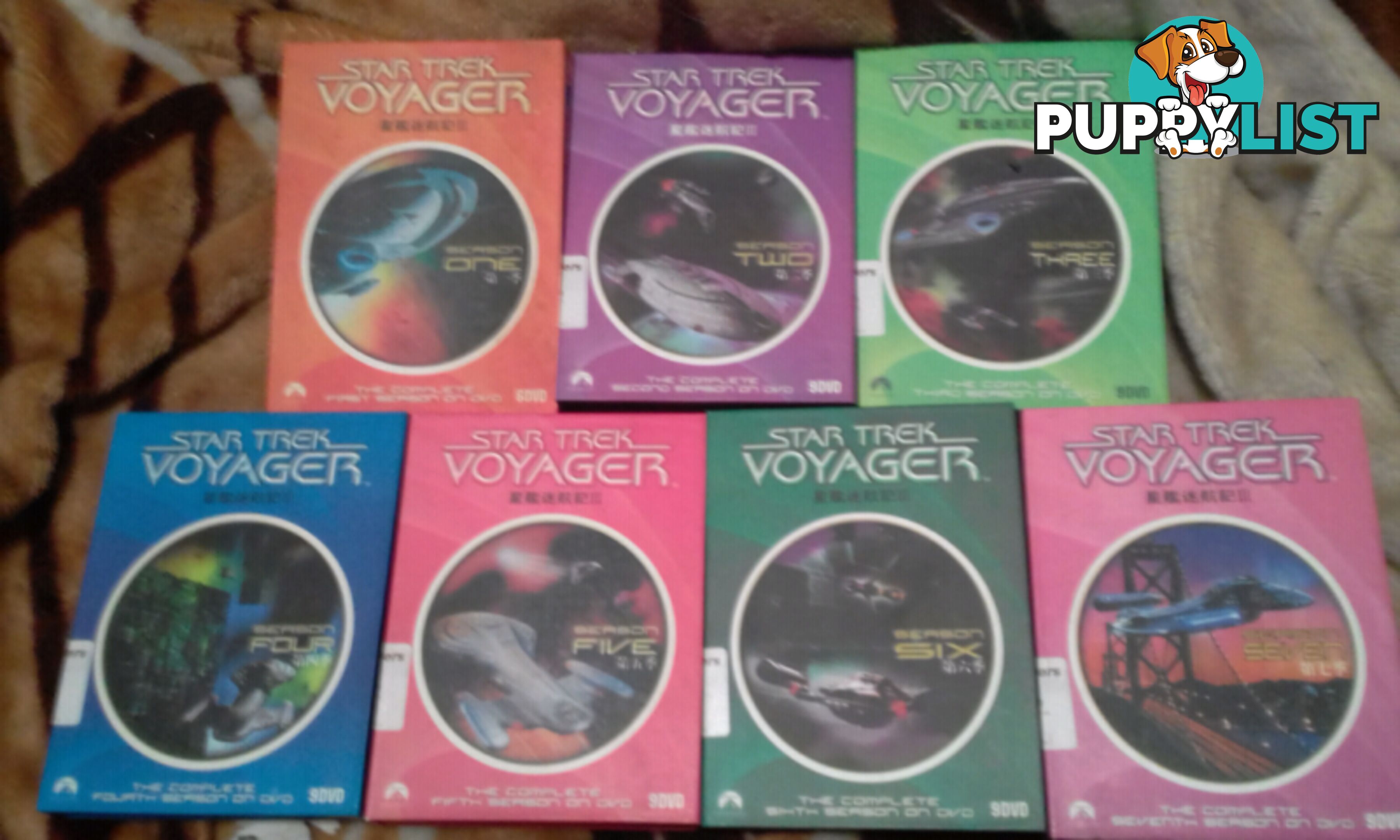 Star trek voyager complete collection season 1-7 $50ono