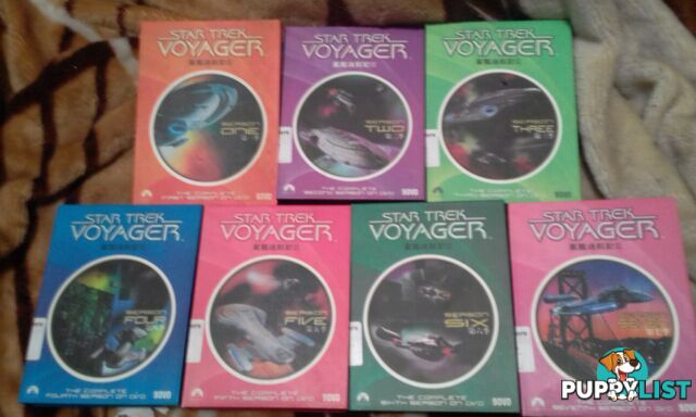 Star trek voyager complete collection season 1-7 $50ono