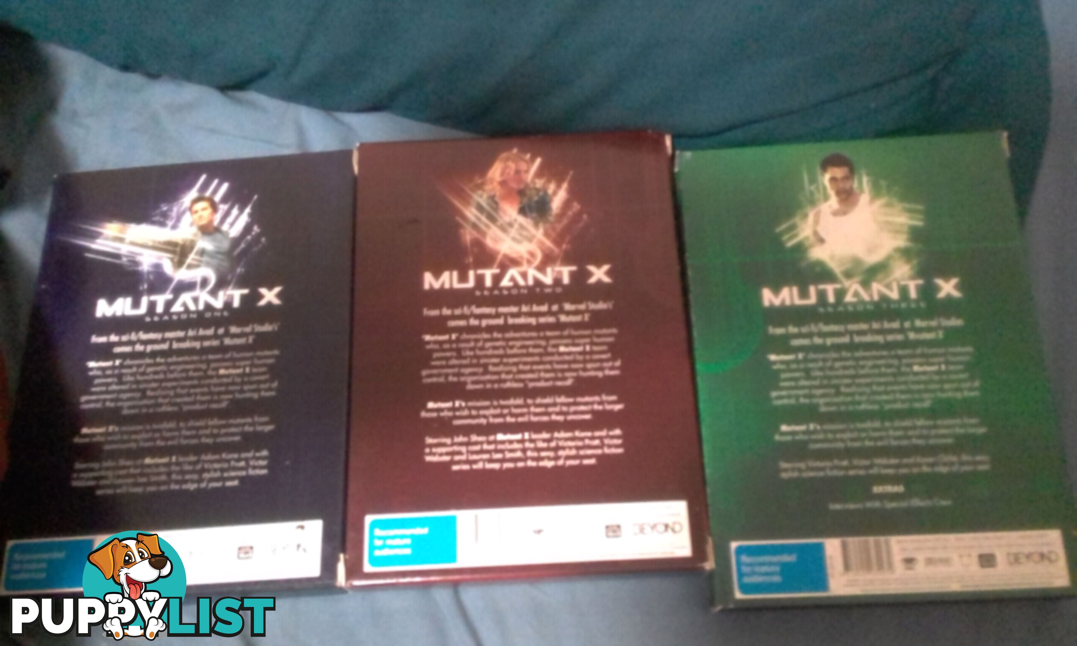 Mutant X complete collection season 1-3