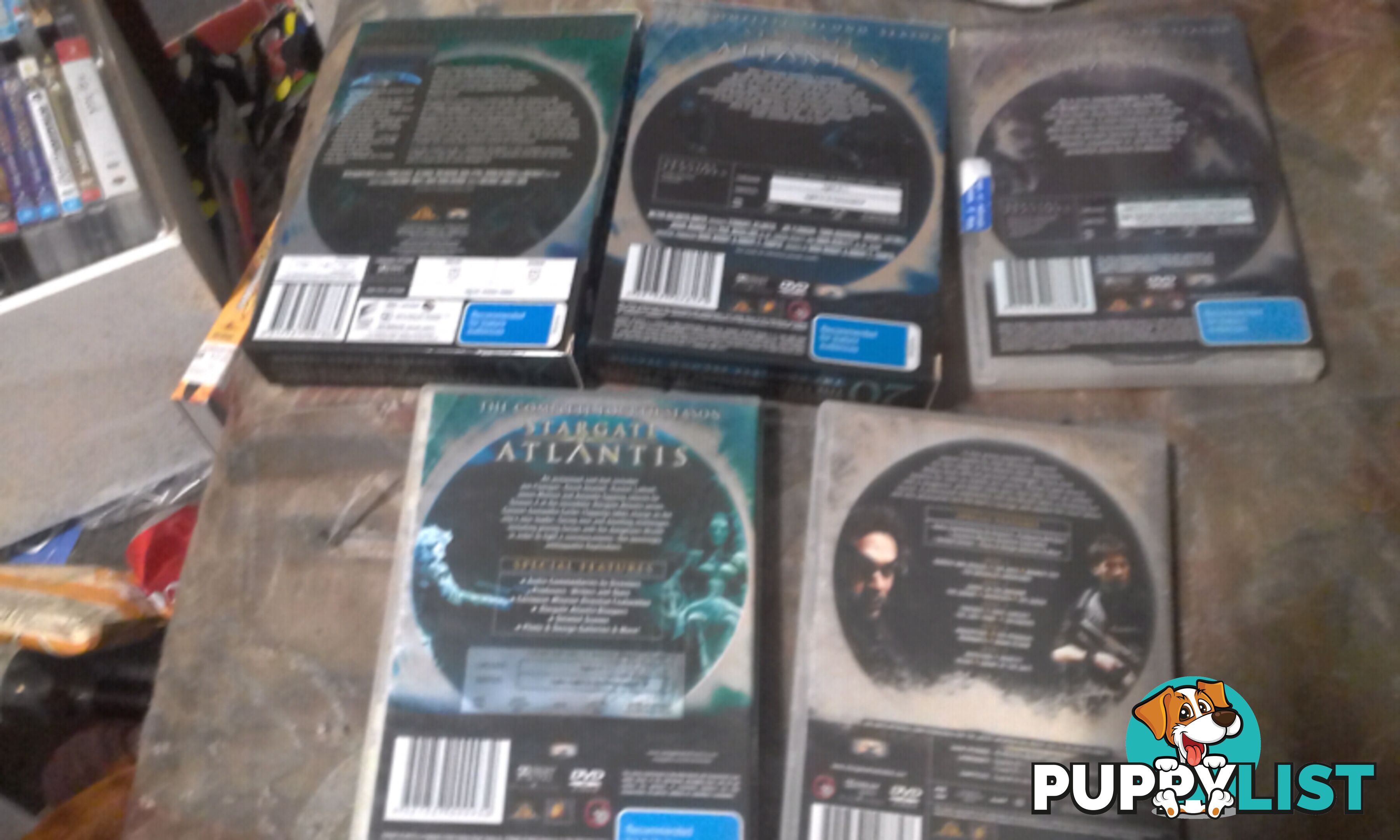 Stargate Atlantis complete collection season 1-5 $40ono