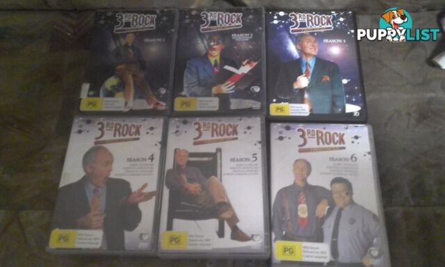 3rd rock from the sun . Complete collection seasons 1-6 $40ono