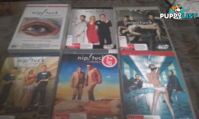 Nip tuck complete collection season 1-6 $40ono