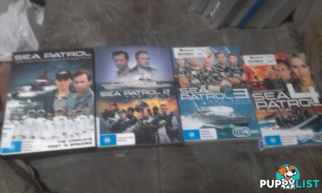 Sea patrol season 1-4 complete australian collection $$25